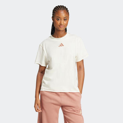 T-SHIRT ADIDAS FEMME TERRACOTA