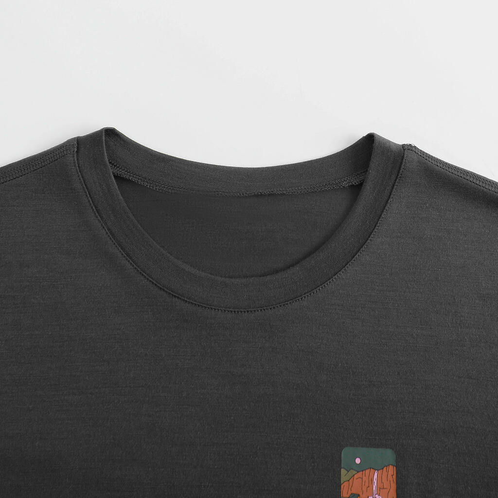 T-SHIRT EN LAINE TRAVEL 500 FEMME