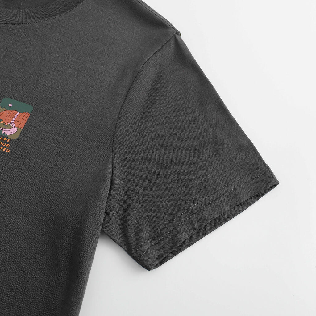 T-SHIRT EN LAINE TRAVEL 500 FEMME