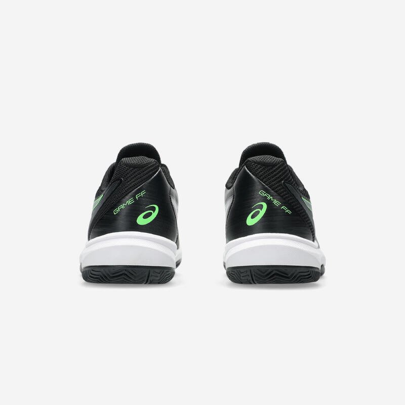 Încălțăminte de tenis zgură Asics Game FF Negru Verde Bărbați