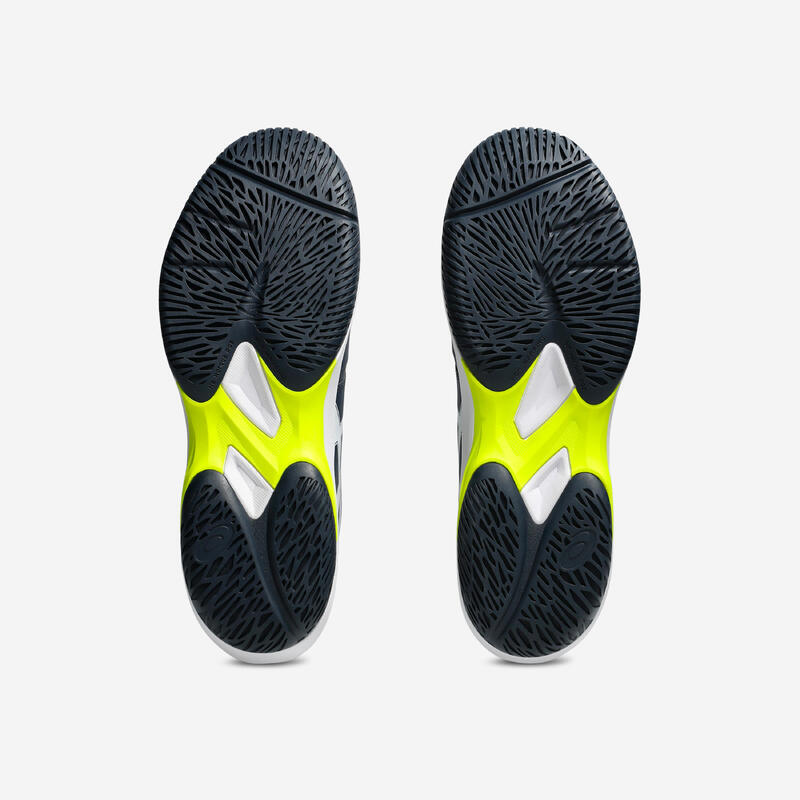 Calçado Ténis múltiplos pisos Homem, Asics Gel Game 10 Azul Branco Amarelo