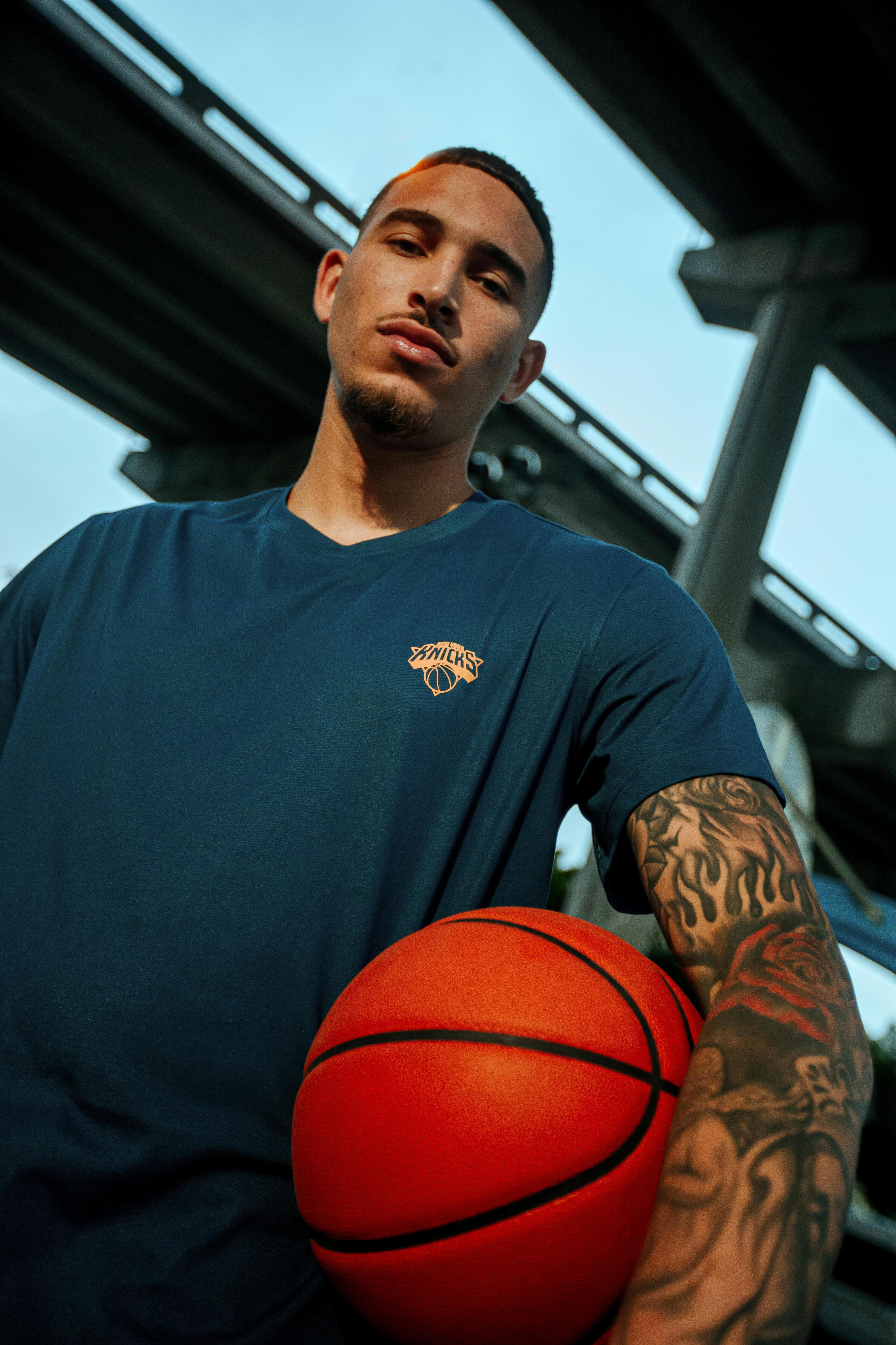 Koszulka do koszykówki unisex Tarmak NBA Knicks 900 8/9