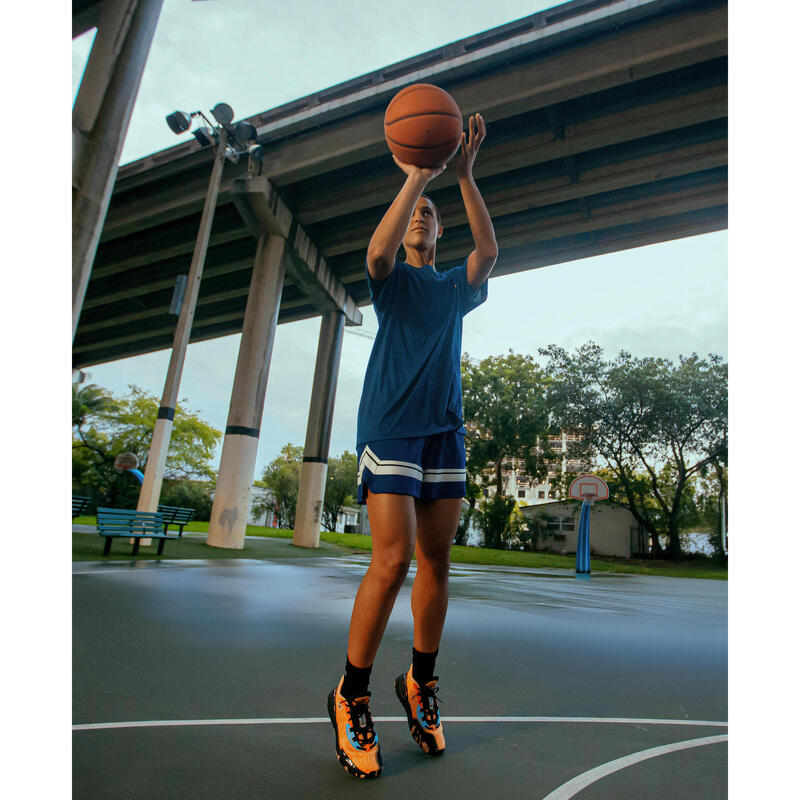 T-shirt de basketball nba knicks homme/femme -  ts 900 ad bleu