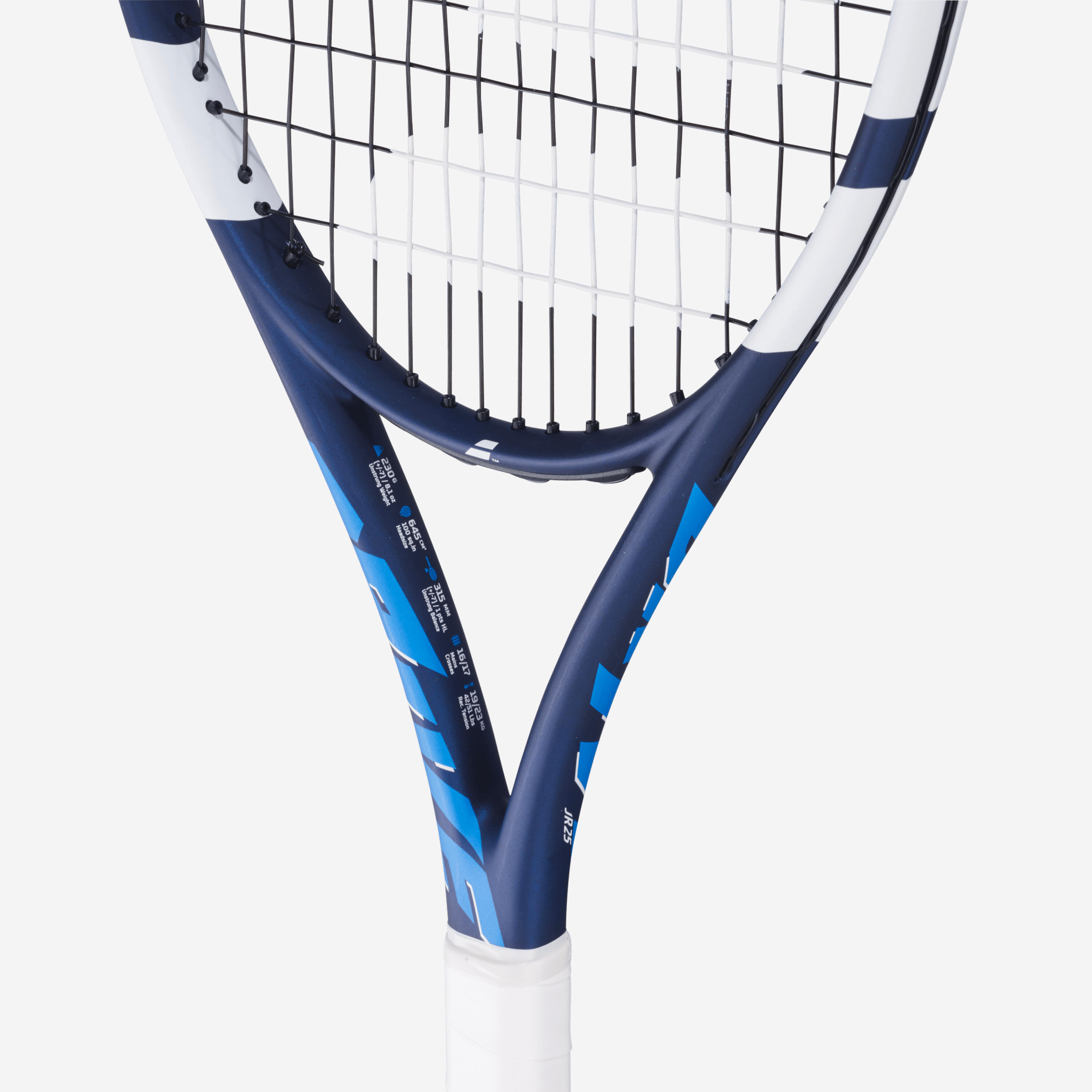 Raquette de tennis enfant Babolat drive jr 25 marine blanc bleu 2/6