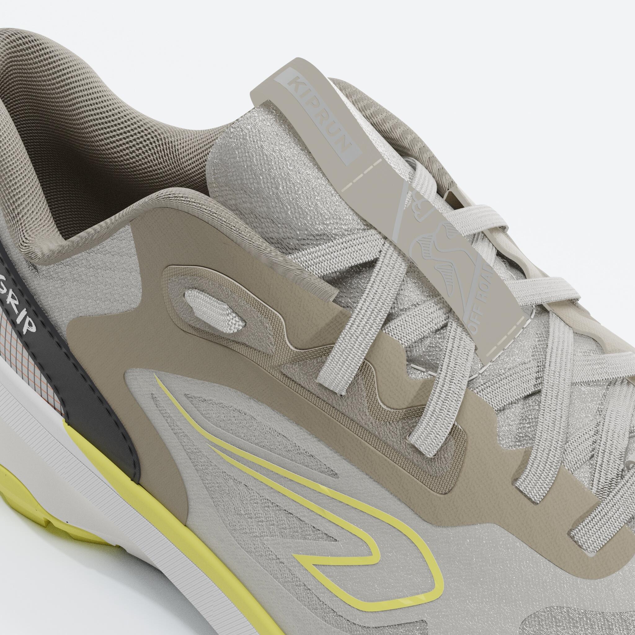 Men's Running Shoes Jogflow 190 Grip - White/Yellow