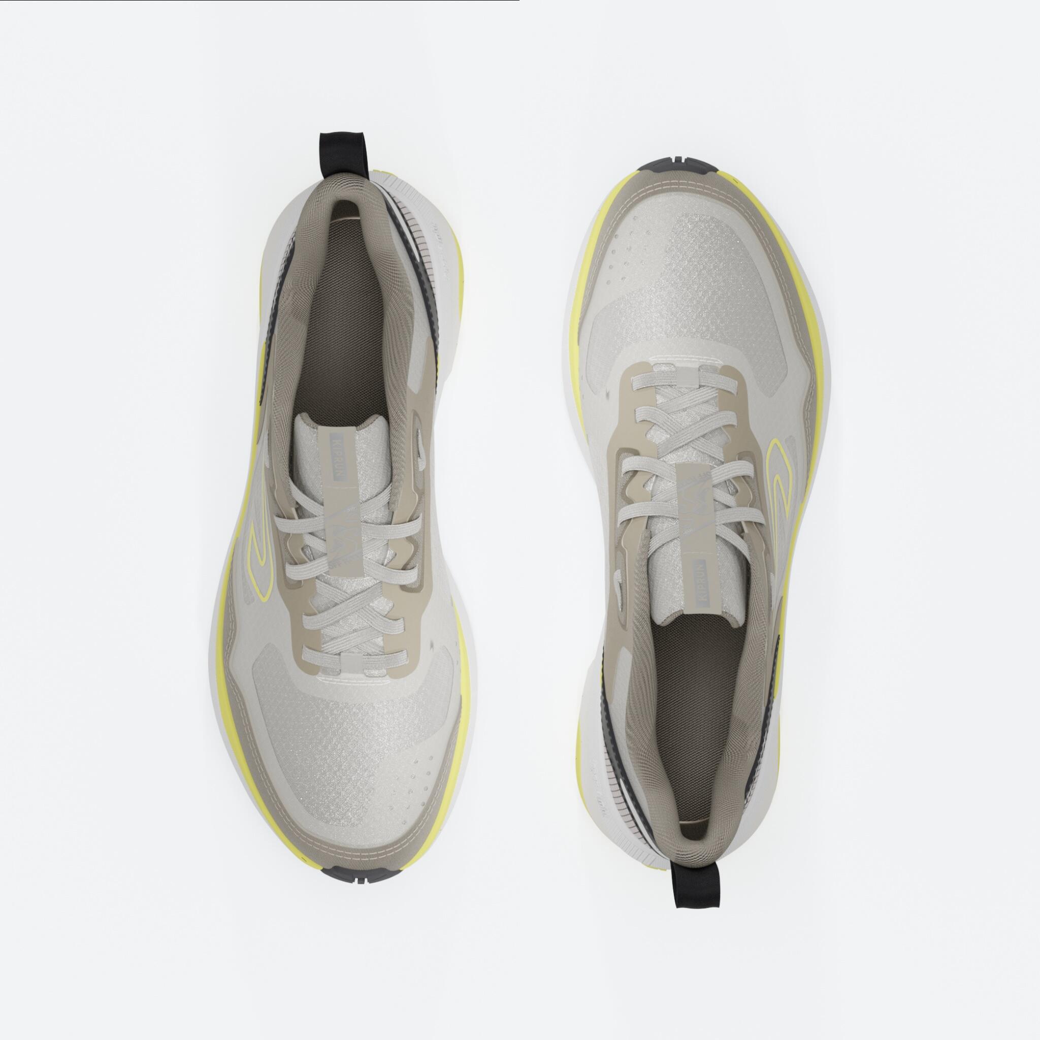 Men's Running Shoes Jogflow 190 Grip - White/Yellow
