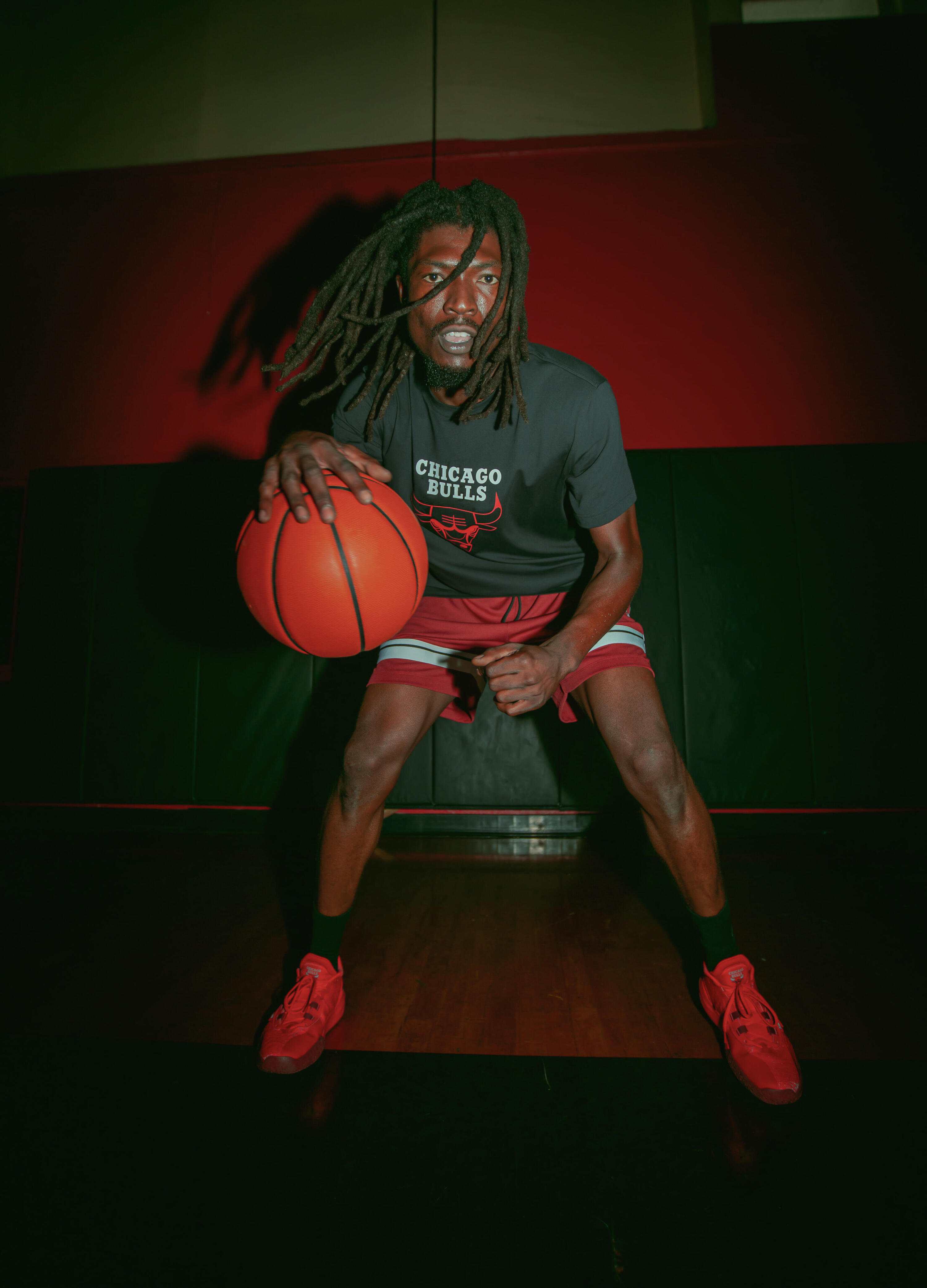 Calções de Basquetebol NBA Adulto SH 900 AD Vermelho Bordô 11/12
