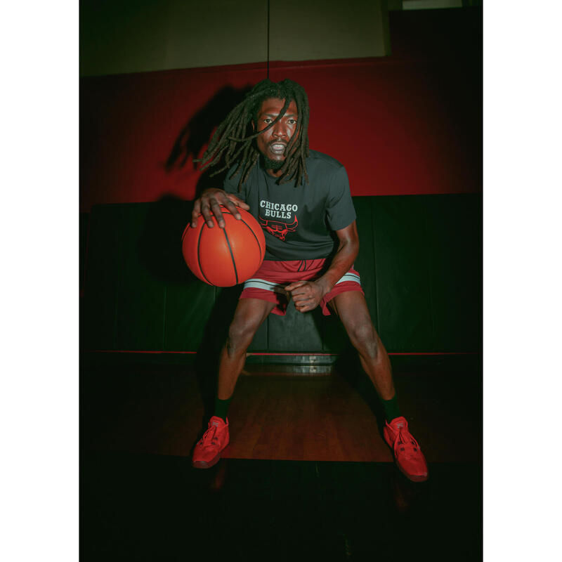 Short de basketball NBA  homme/femme - SH 900 AD Rouge bordeaux