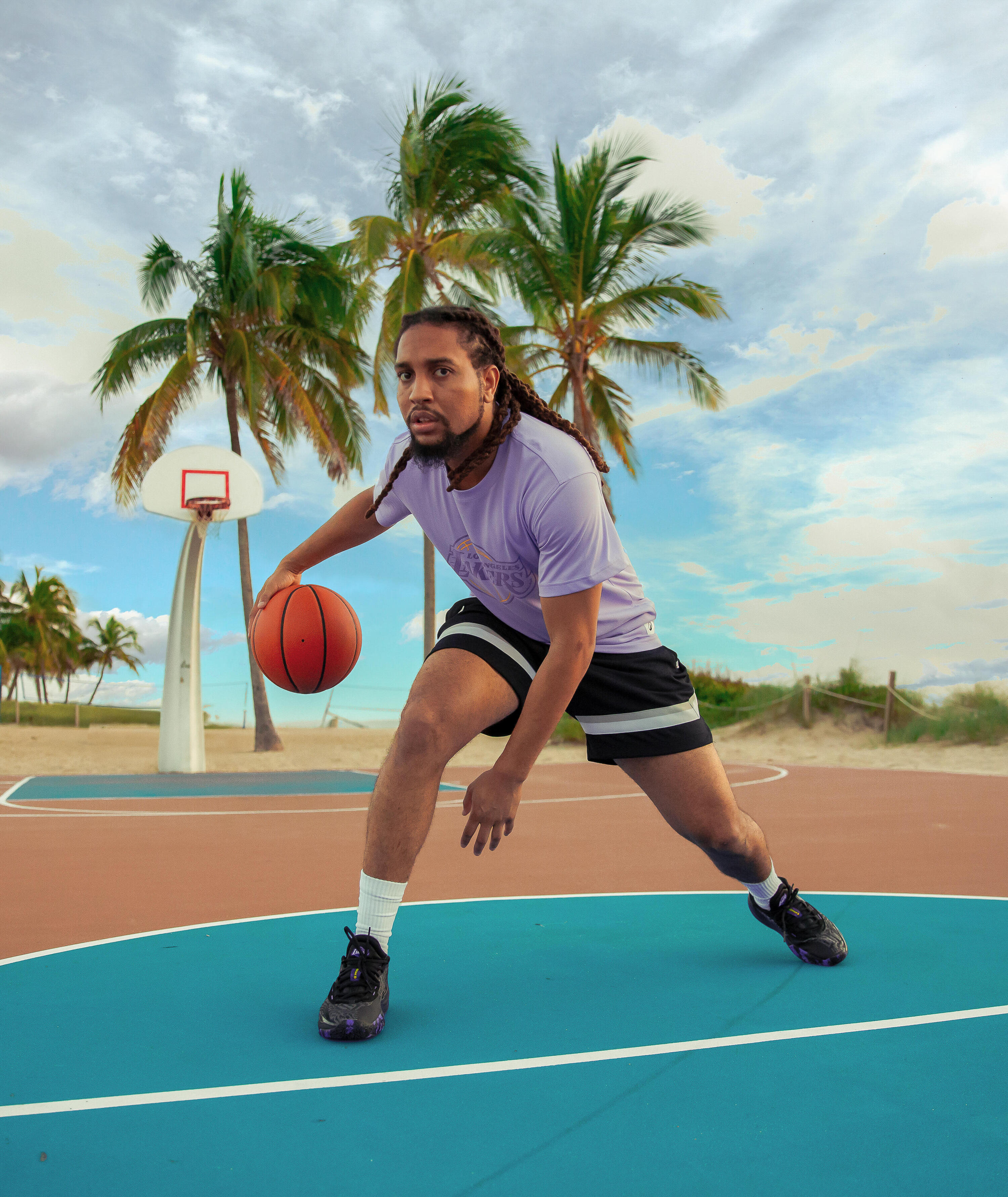 Zapatillas de baloncesto NBA Lakers hombre/mujer -  FAST 900 LOW-1 Negro 39/46