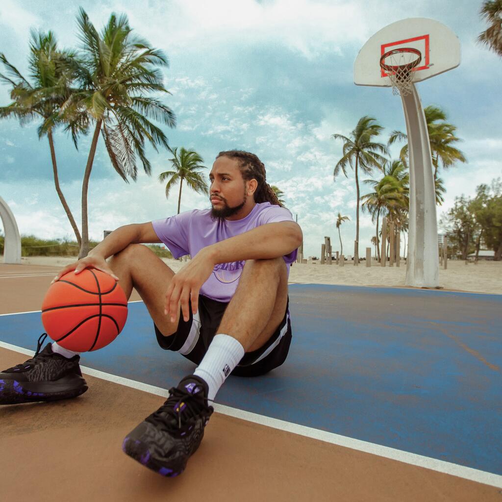 Crne uniseks patike za košarku FAST 900 LOW-1 NBA LAKERS