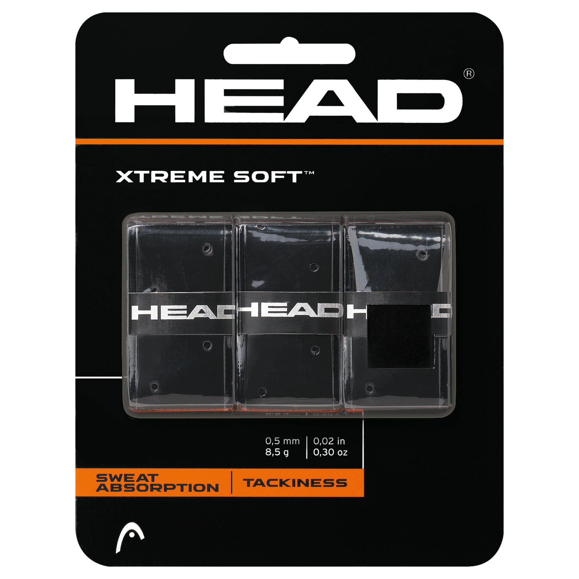 HEAD XtremeSoft Grip Overwrap - Black
