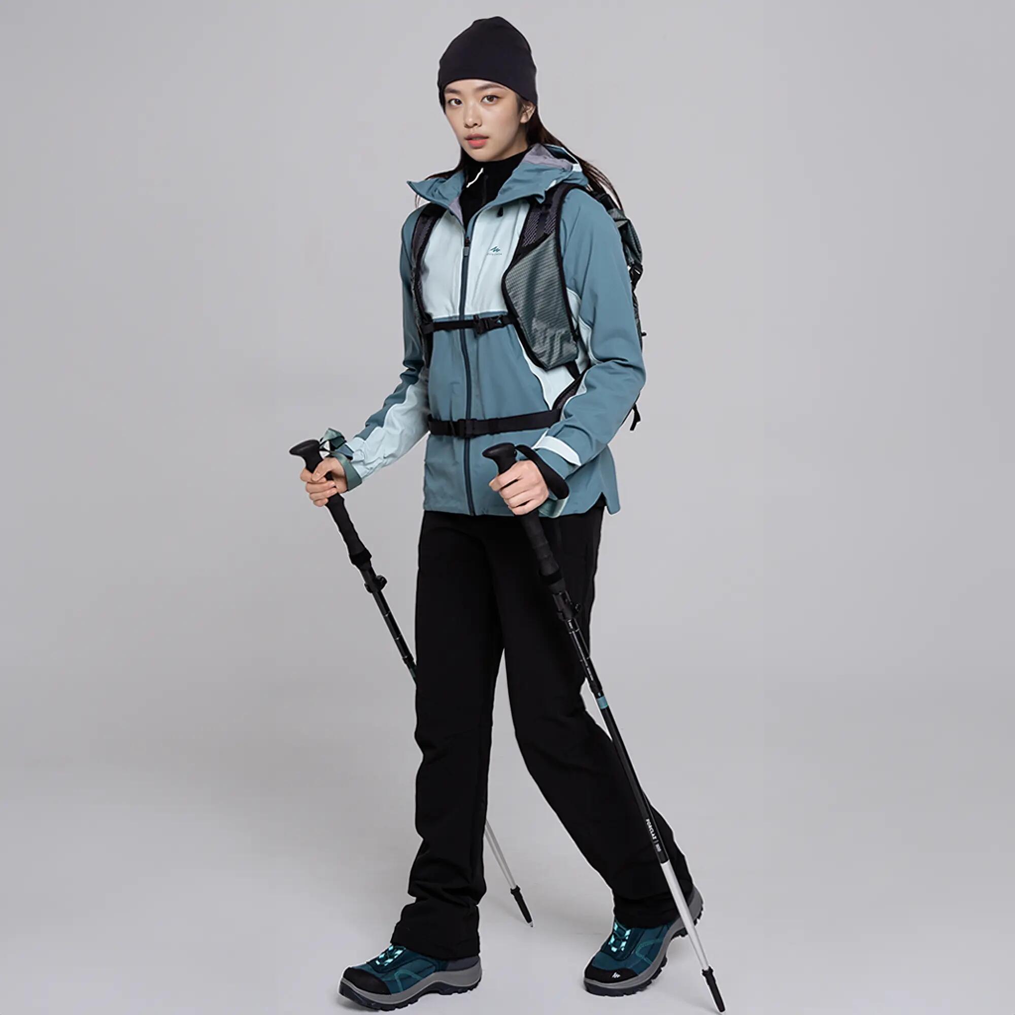 1 bâton ultra-compact de trek - MT900 noir 13/15