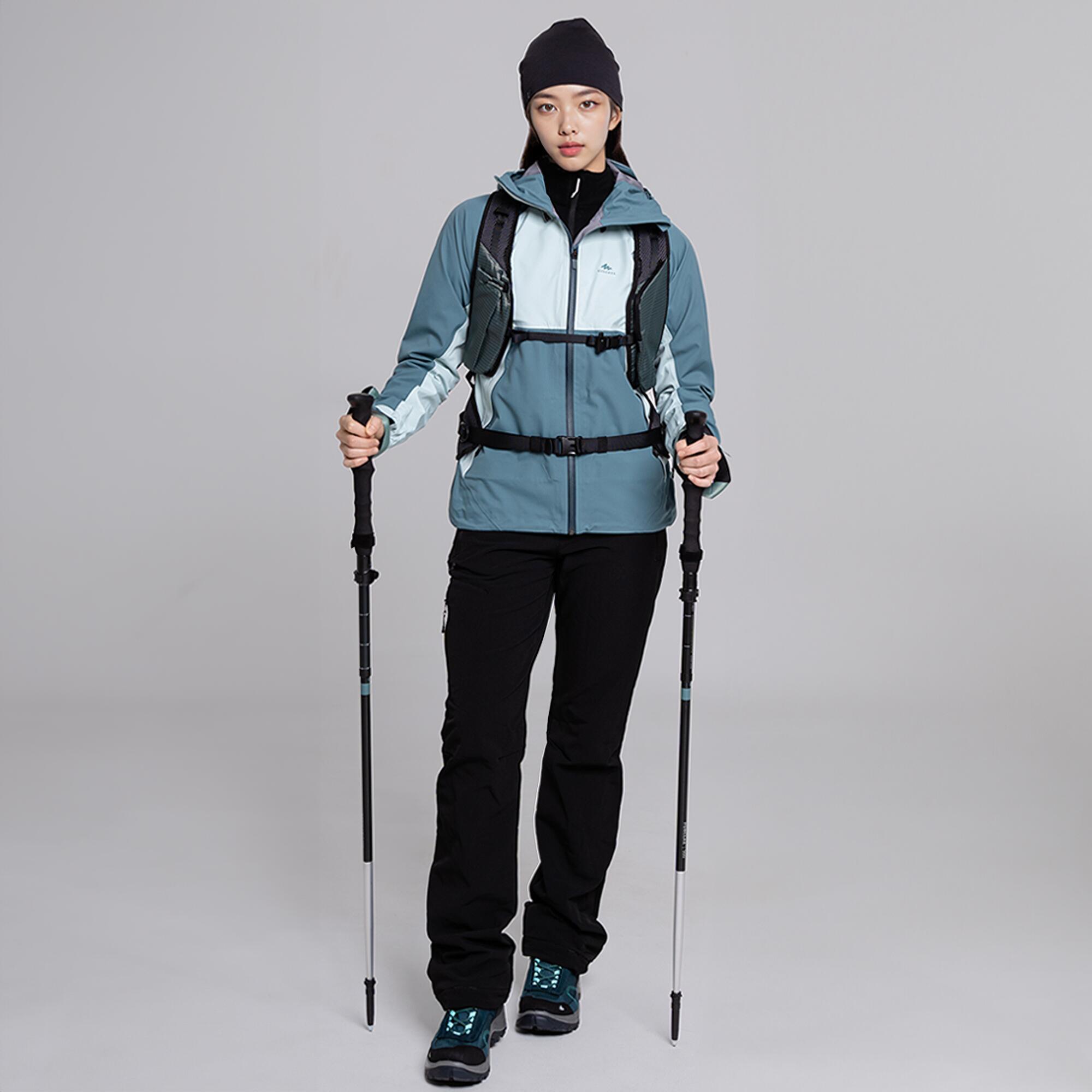 1 bâton ultra-compact de trek - MT900 noir 14/15
