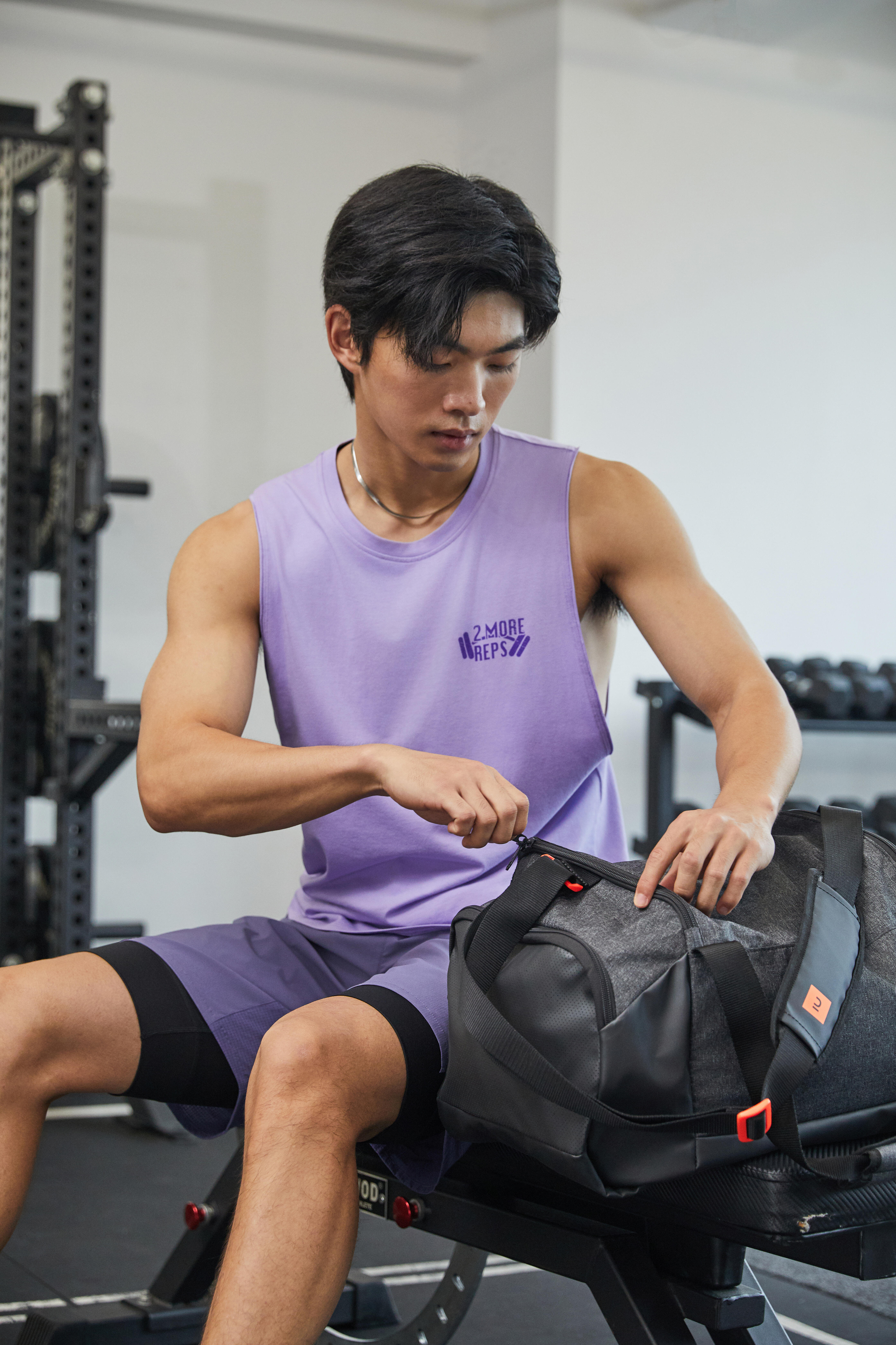 Decathlon Сумка спортивная Club 500 35 л с отделением для обуви HeiQ Fresh FFL — фото 8