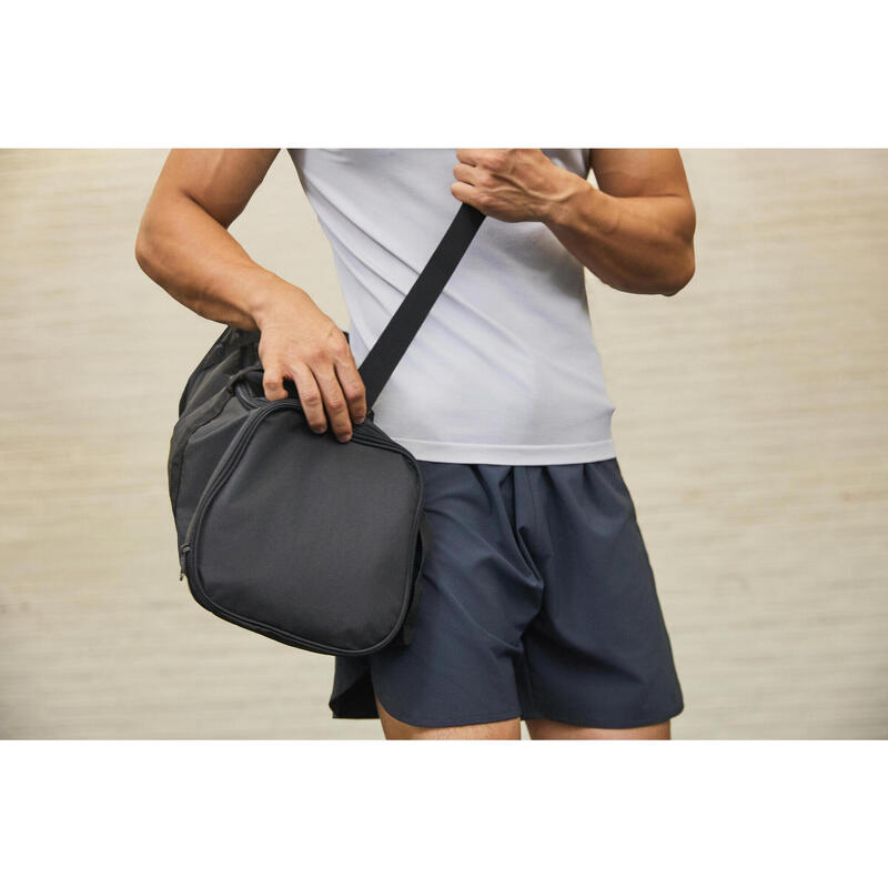 Geantă Fitness cardio 20 L Negru