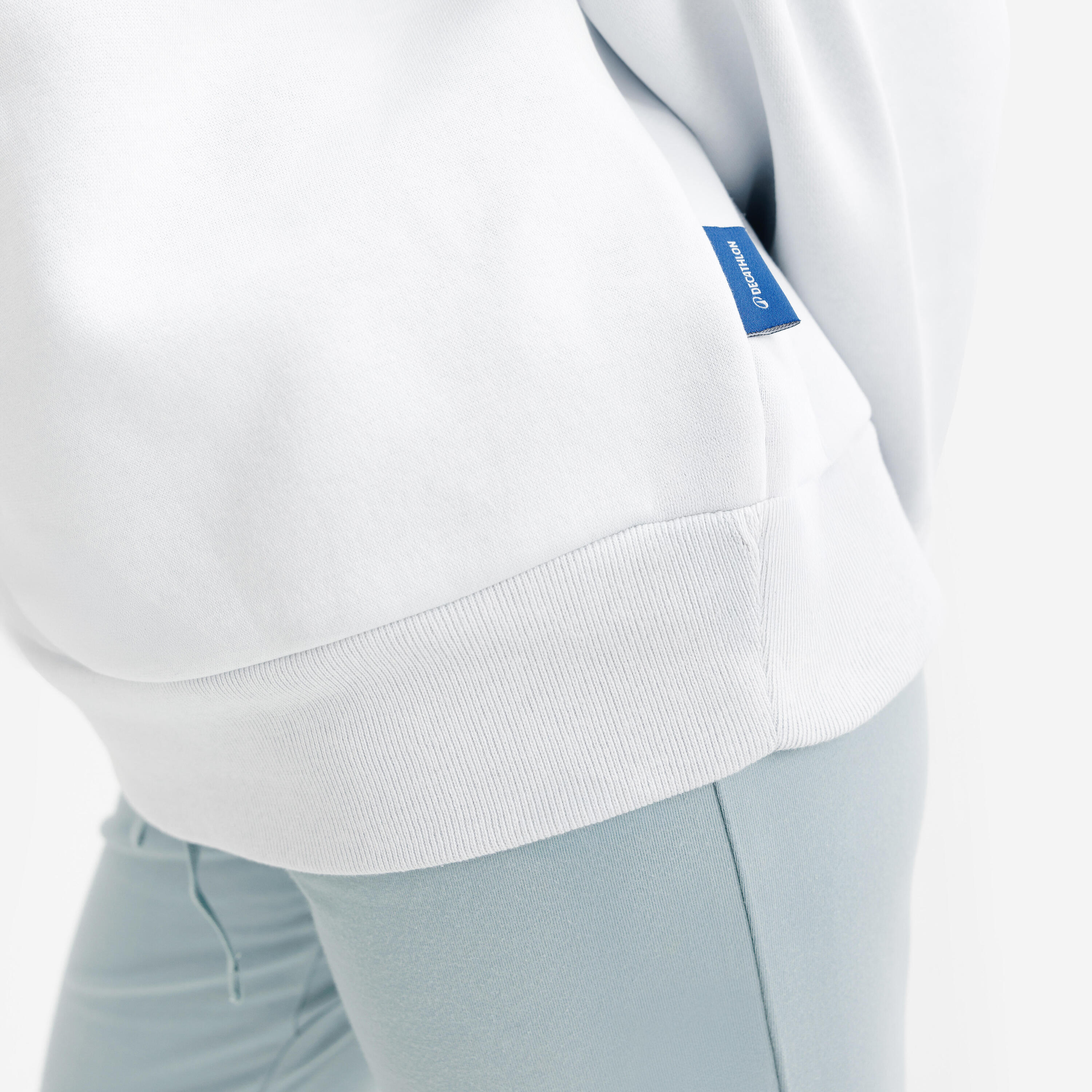 Sweatshirt Damen Rundhals - blau 5/5