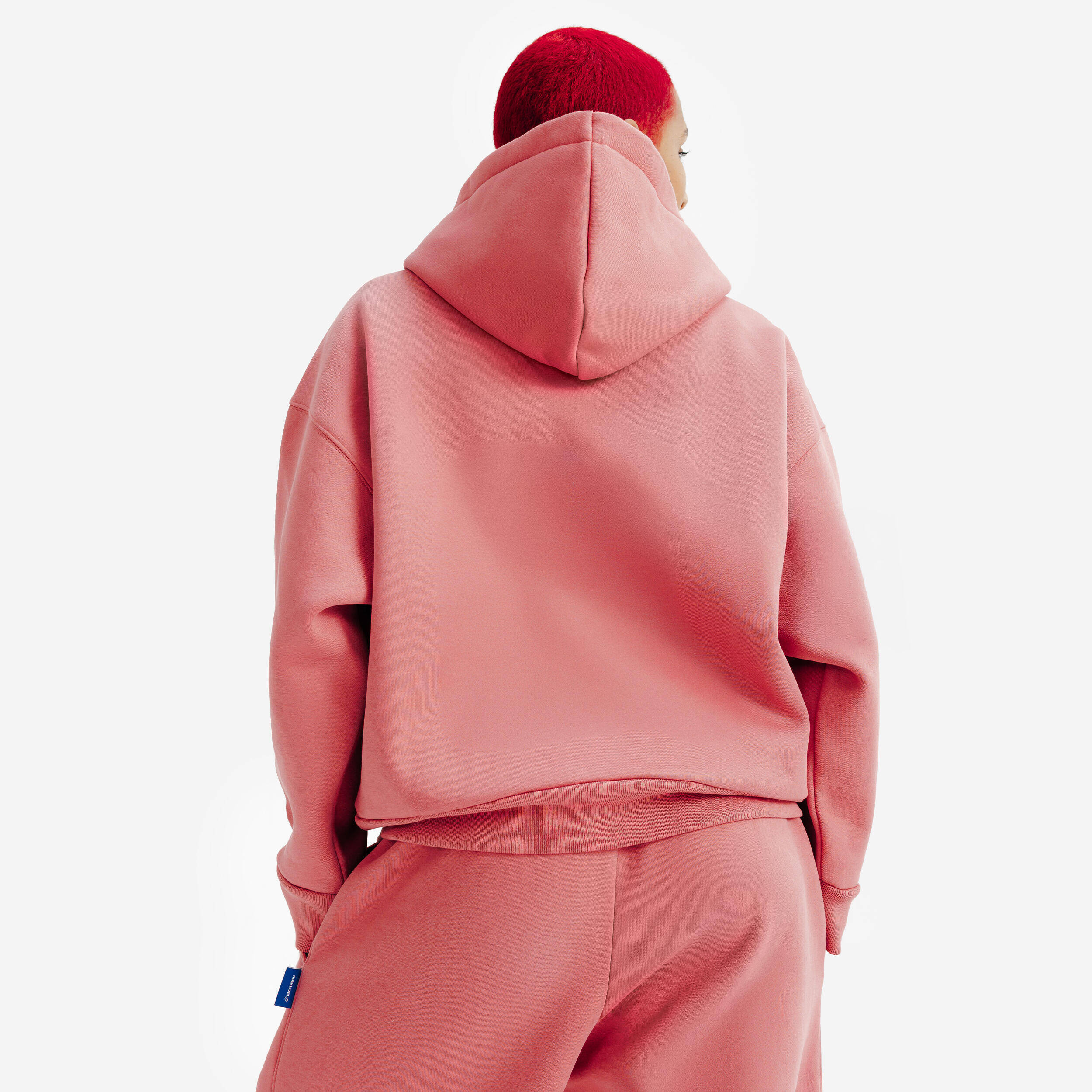 Women's hoodie, Elementals, pink -  5