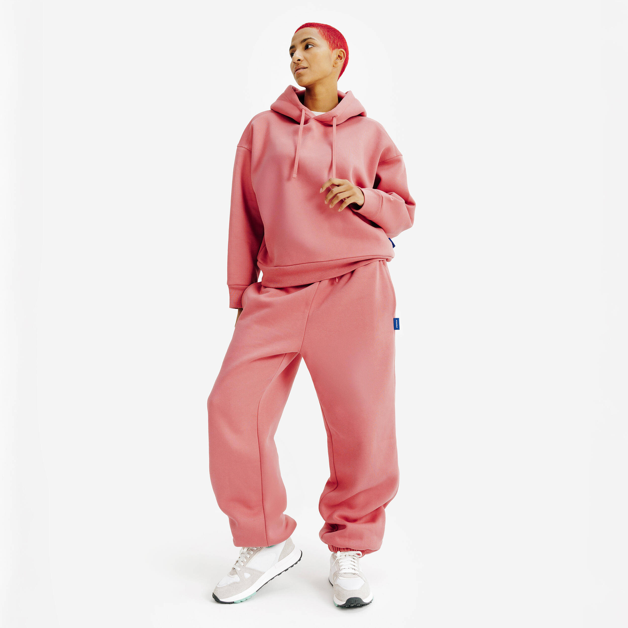 Women's hoodie, Elementals, pink -  3