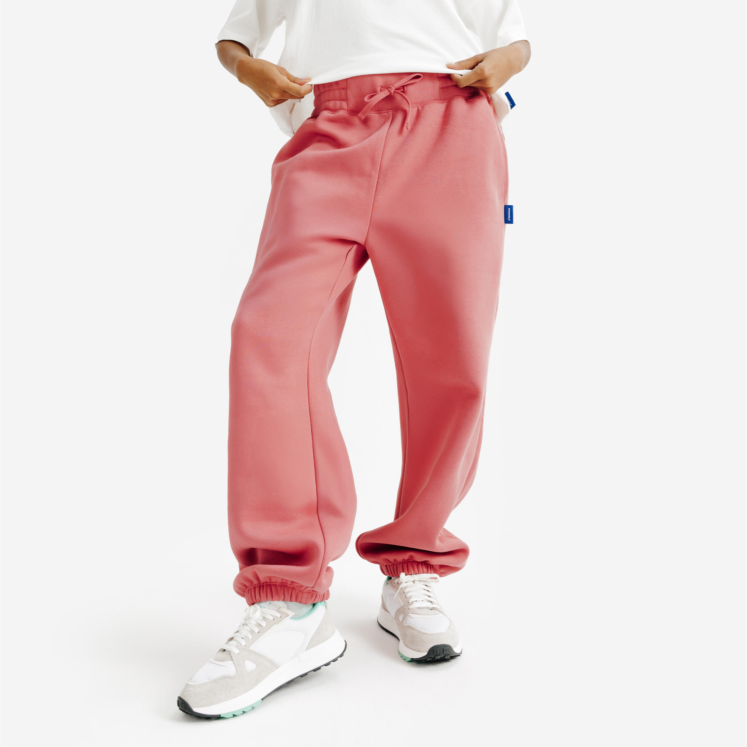 DECATHLON Women's trousers, Elementals, Pink