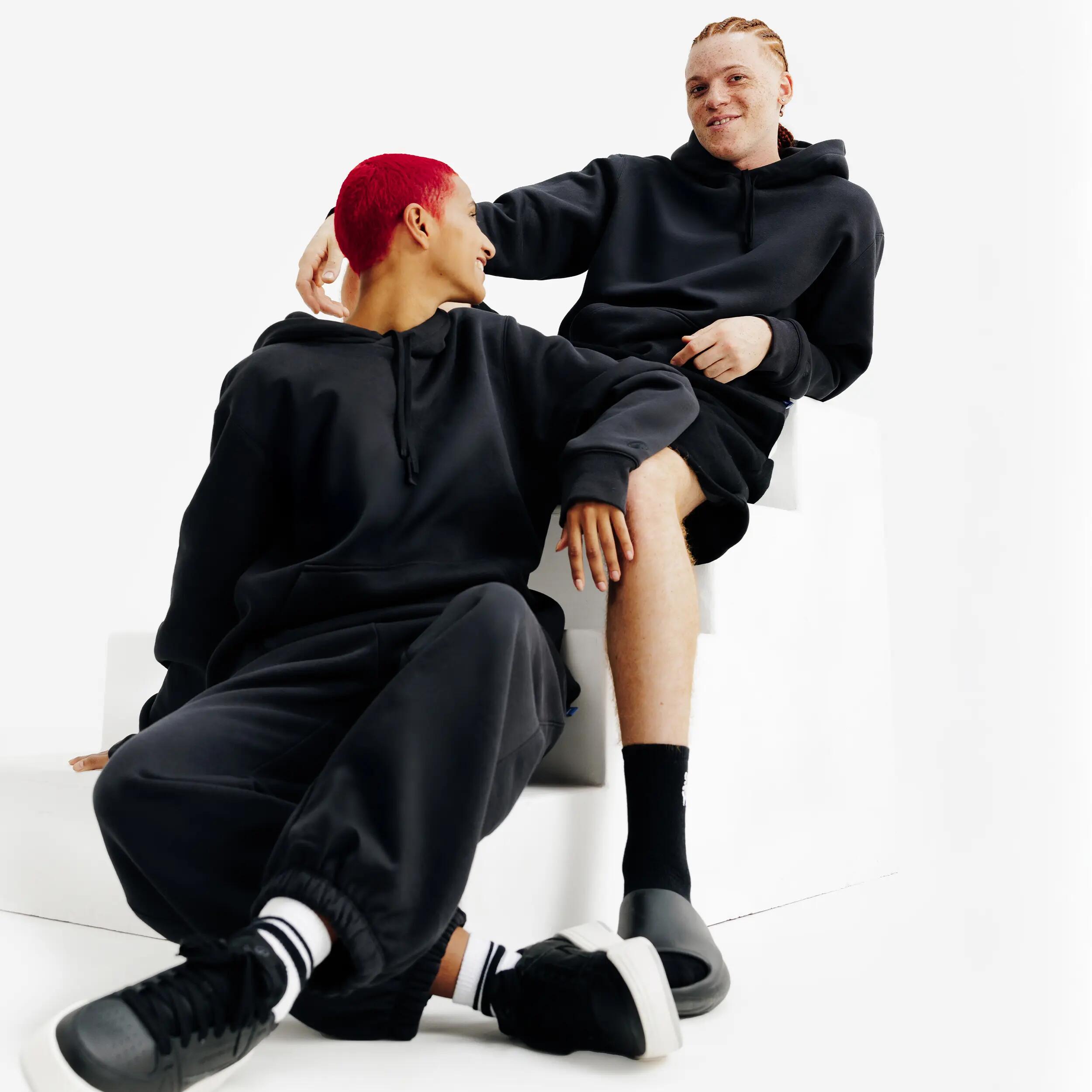 Hanorac cu glugă Elementals Negru Unisex 6/14
