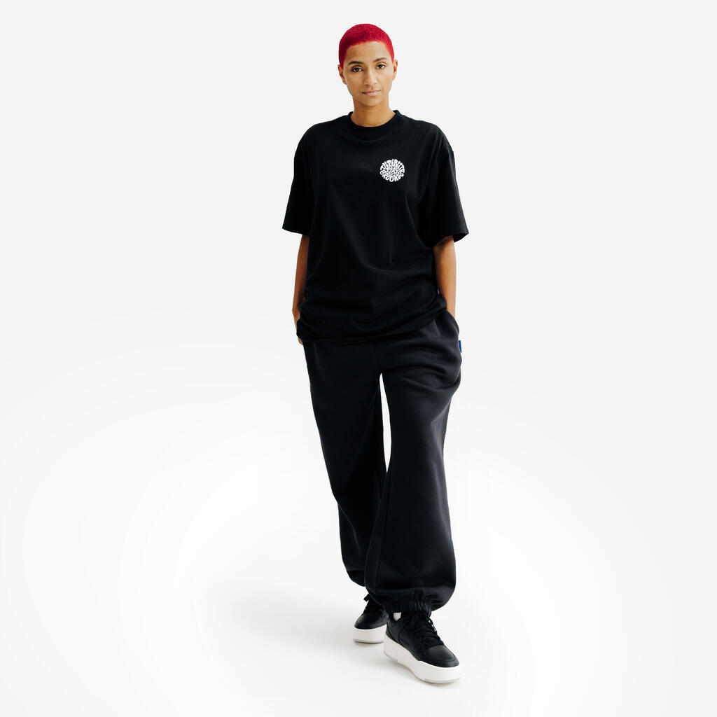 T-shirt graphique mixte, Elementals, noir