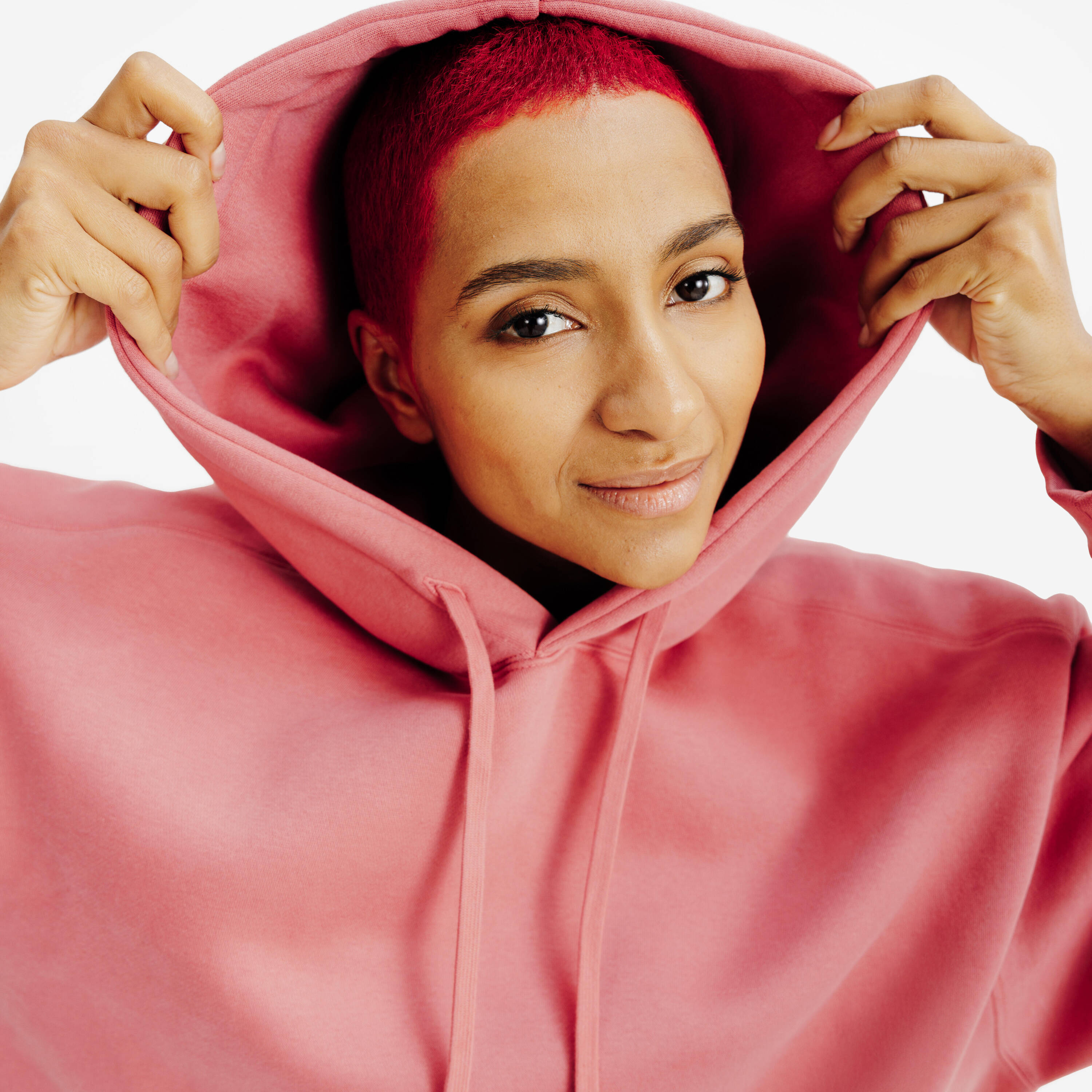 Women's hoodie, Elementals, pink -  4
