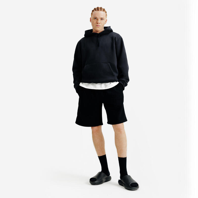 Hanorac cu glugă Elementals Negru Unisex