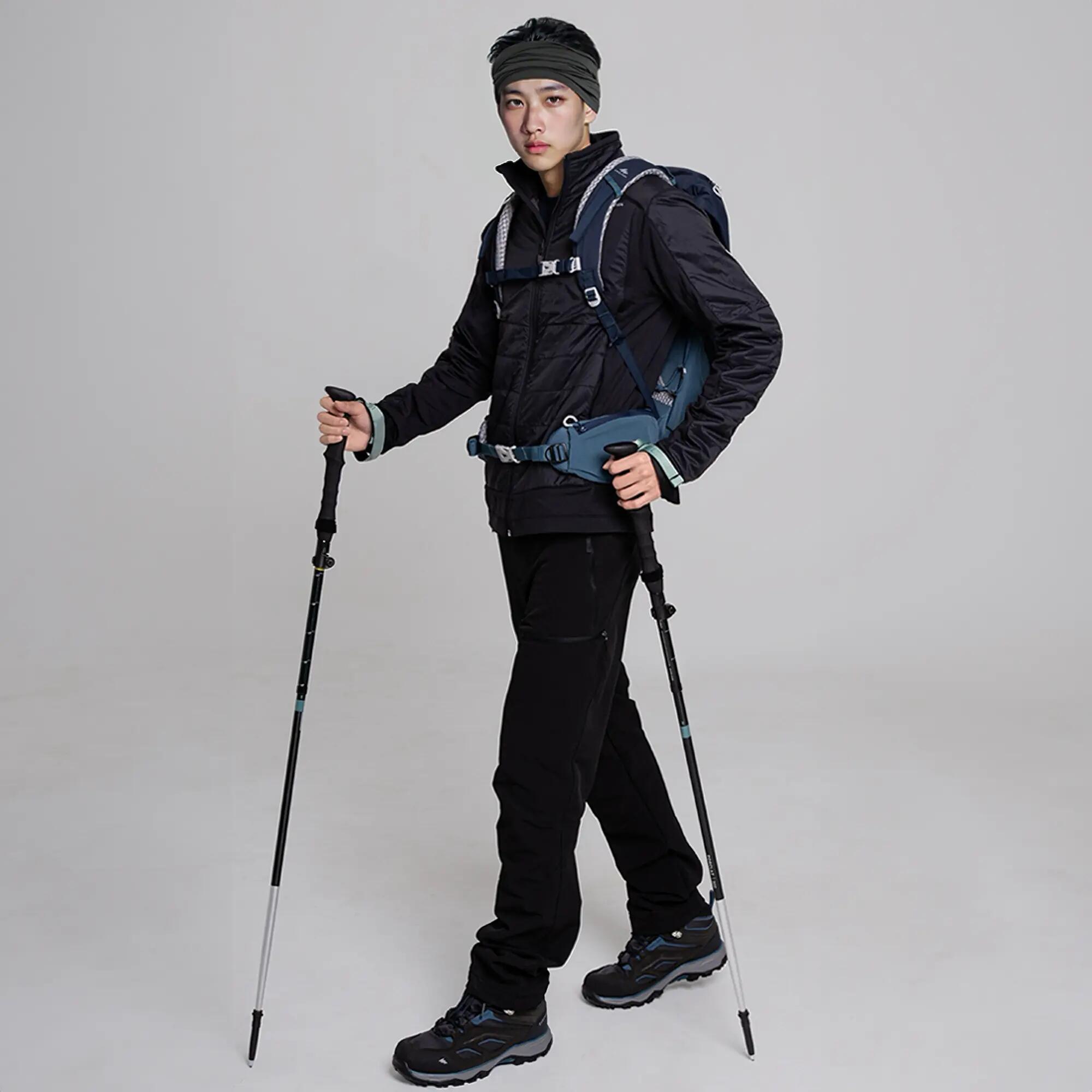 1 bâton ultra-compact de trek - MT900 noir 12/15
