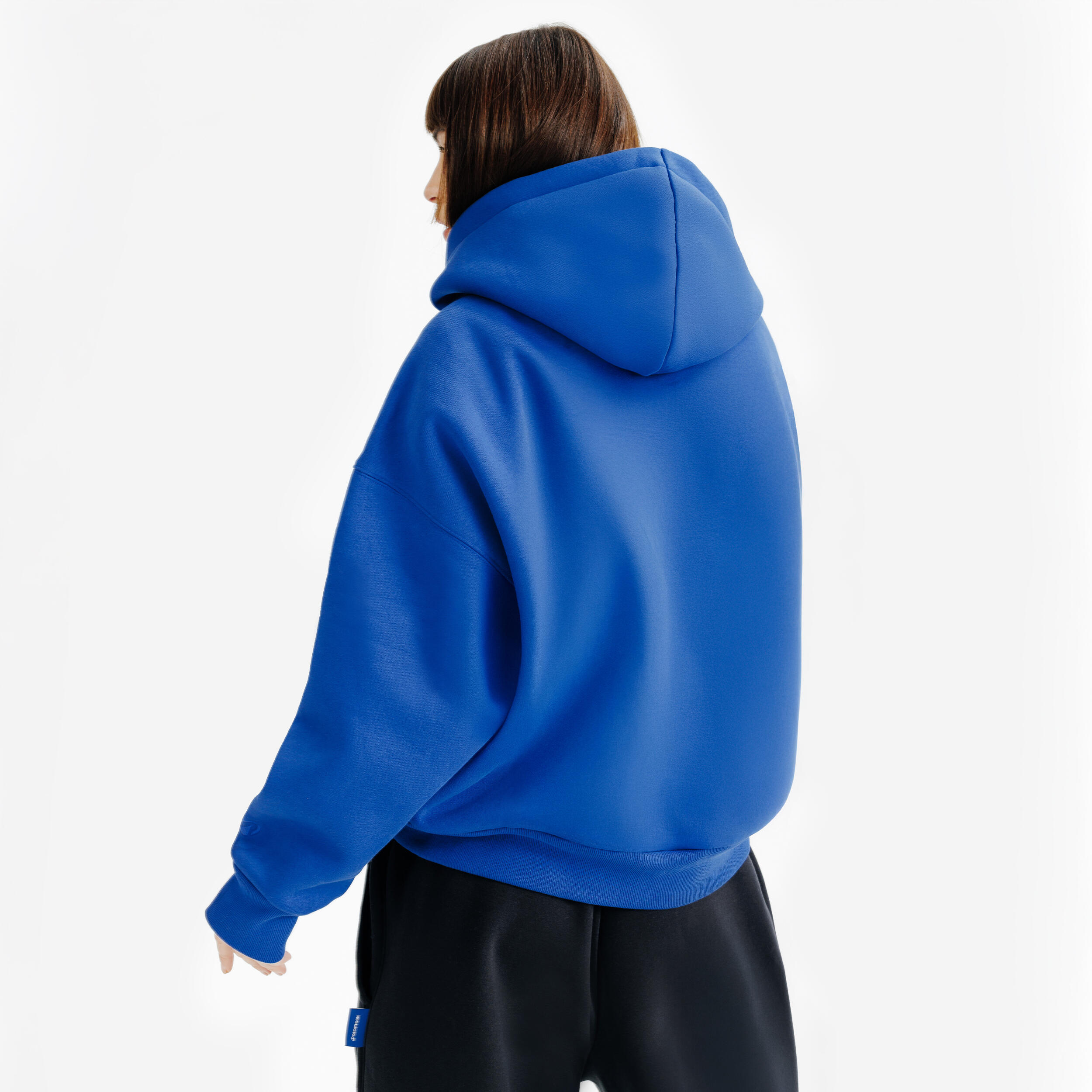 Dameshoodie Elementals blauw 4/6