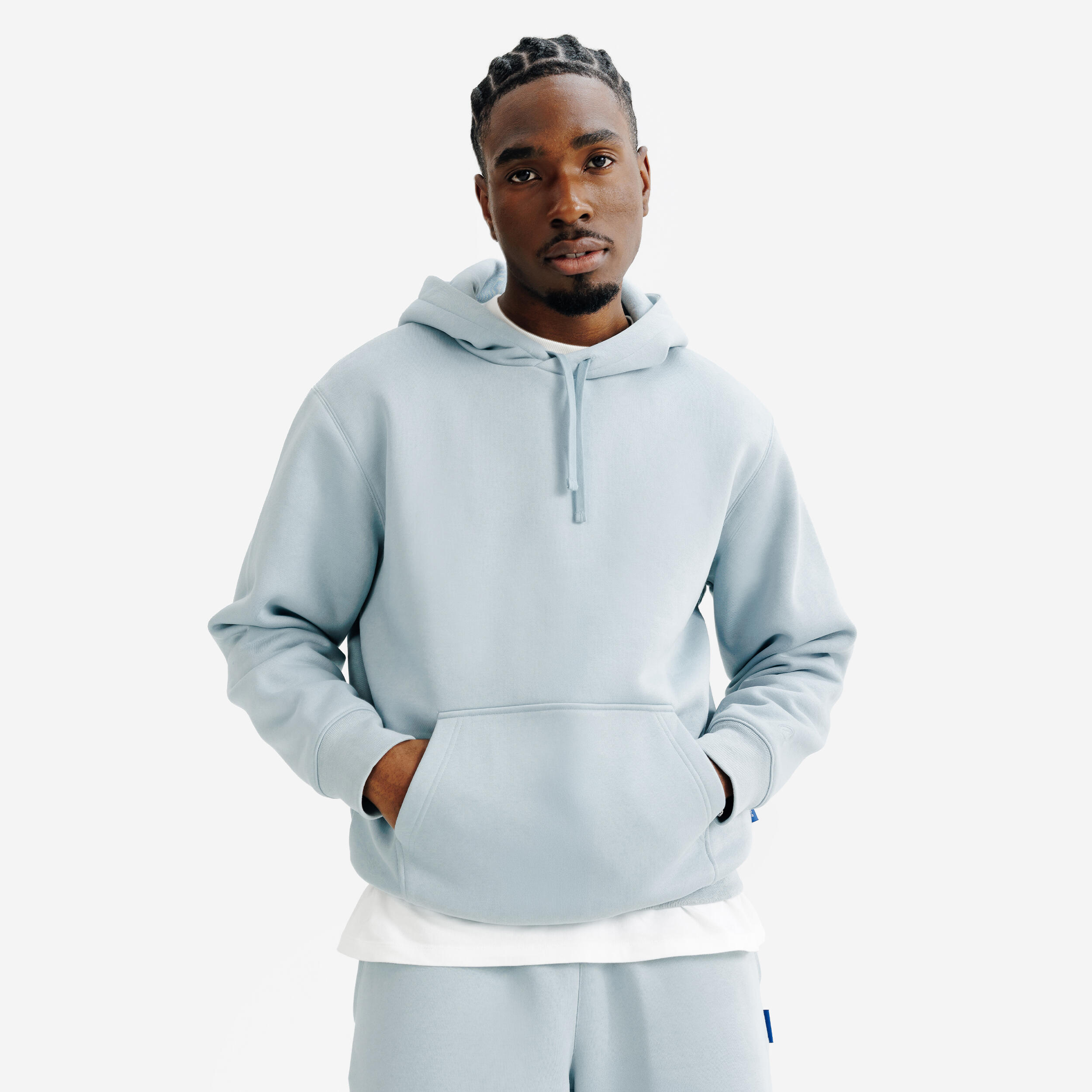 DECATHLON Hoodie unisex Relax - blau