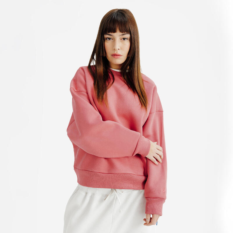 Bluză cu guler rotund Elementals Gri pestriț Damă