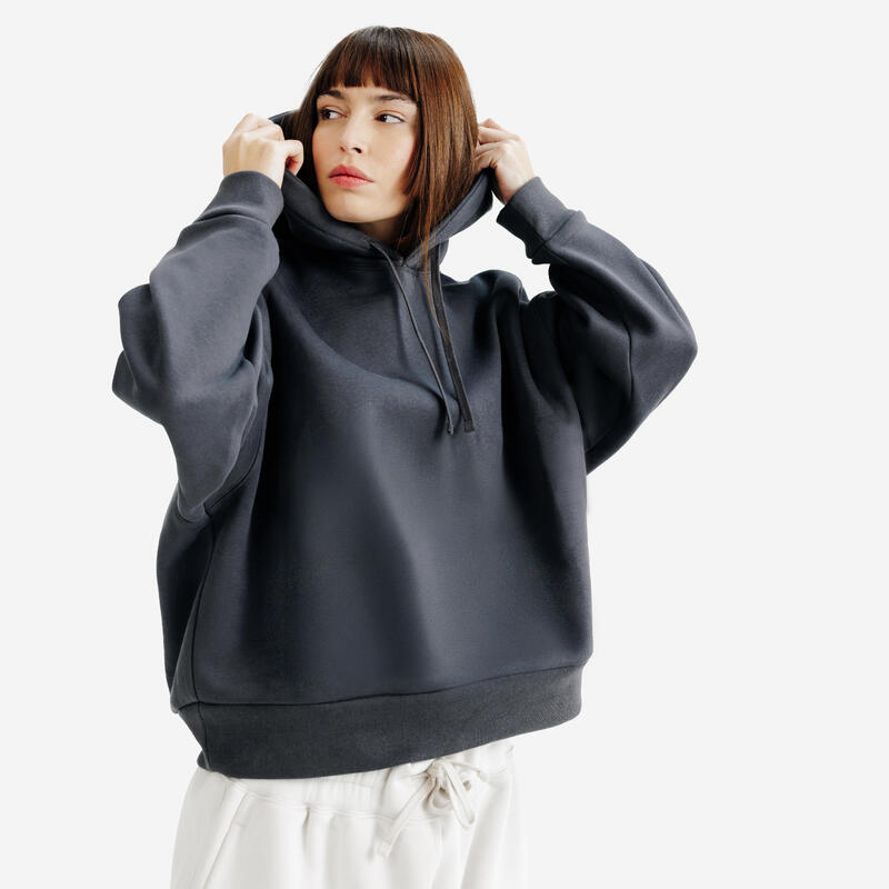 Hanorac cu glugă Elementals, Albastru Damă