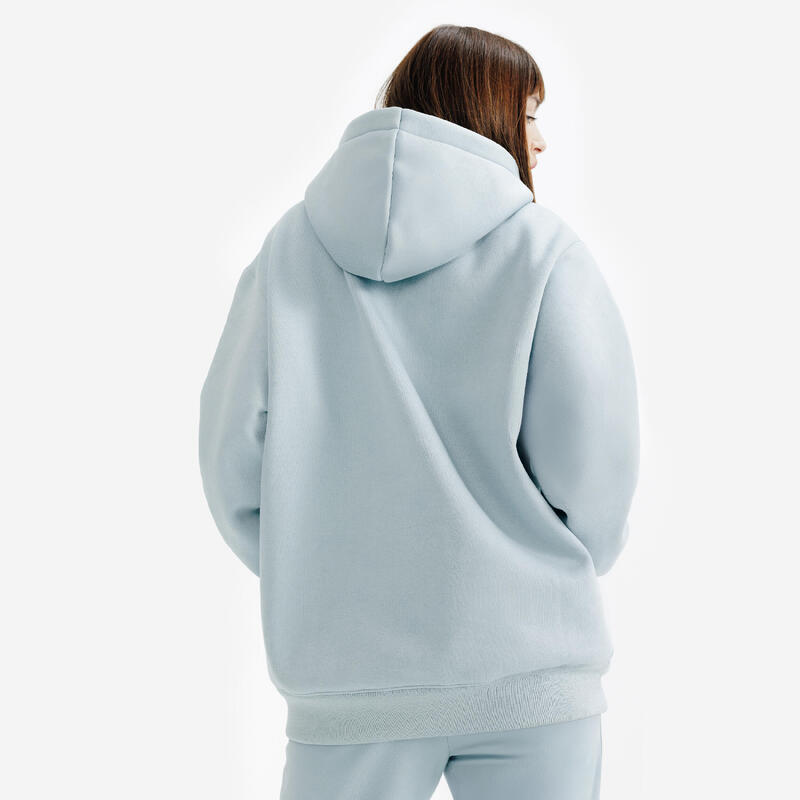 Hanorac cu glugă unisex, Elementals, Albastru