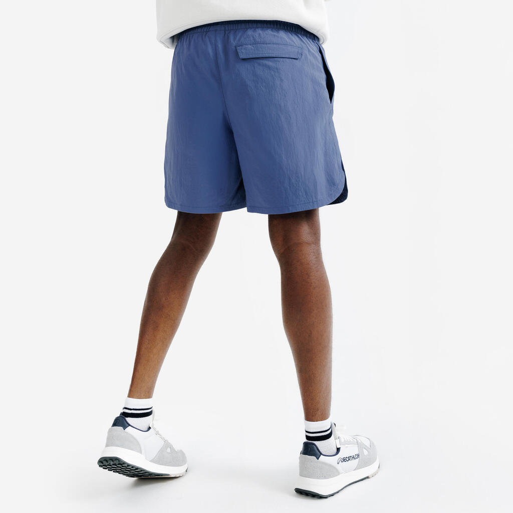 Men's canvas shorts, Elementals, Black