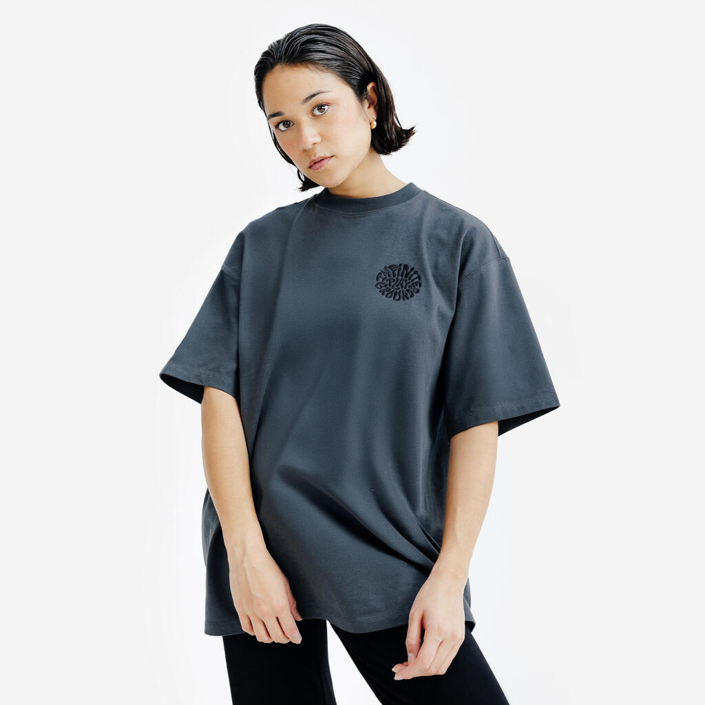 T-shirt graphique mixte, Elementals, noir