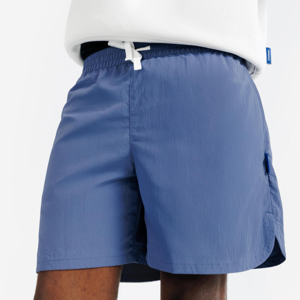 Men's canvas shorts, Elementals, Black