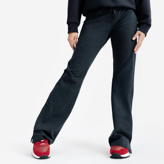 Legging évasé femme, Elementals, gris