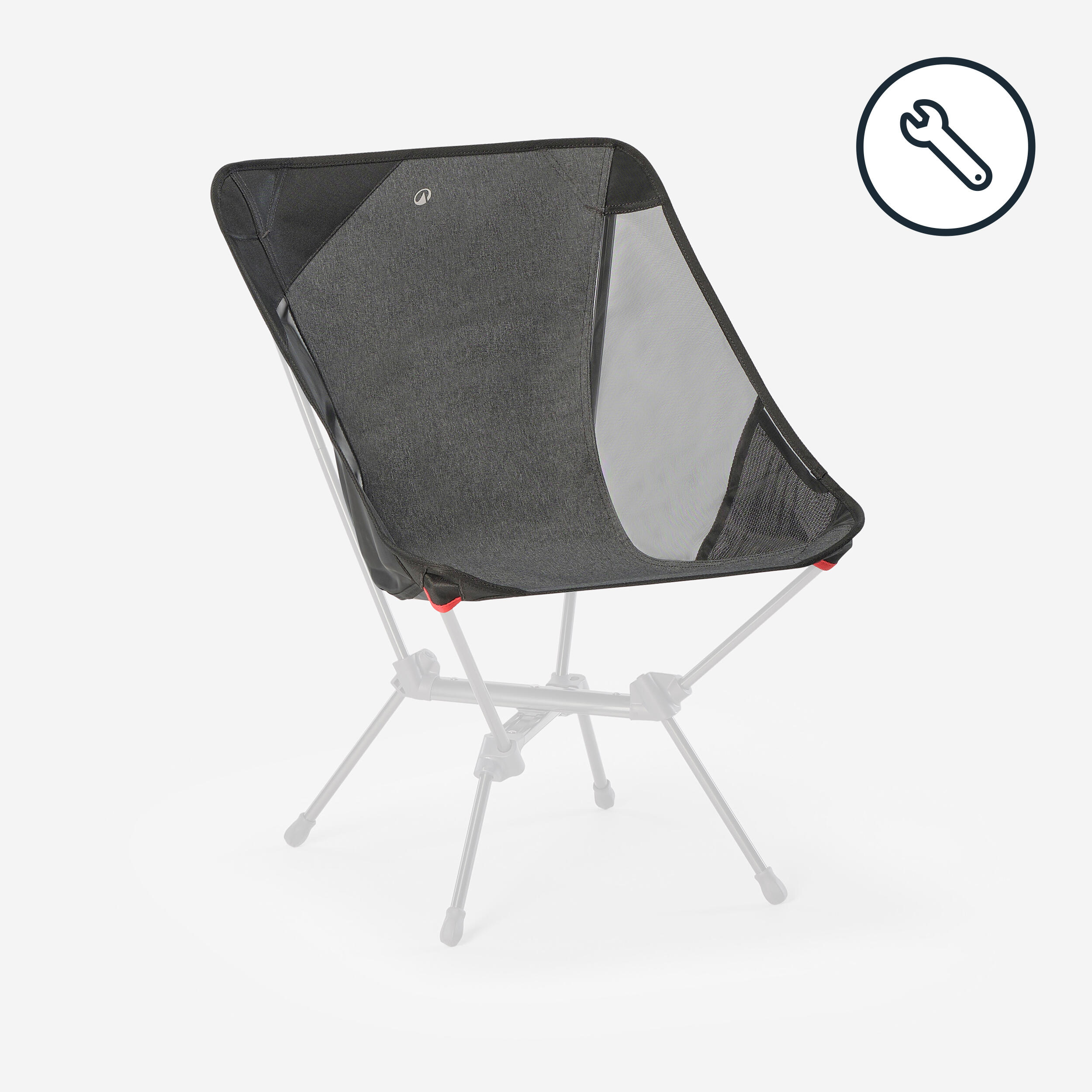 QUECHUA Zitting voor campingstoel MH500 L