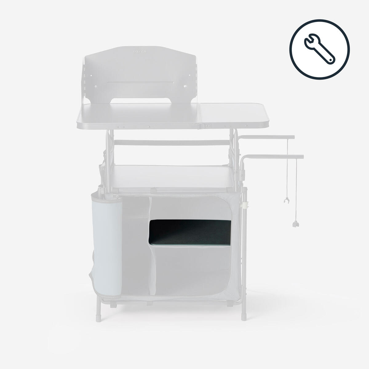 ETAGERE - PIÈCE DÉTACHÉE POUR MEUBLE DE CUISINE M & L