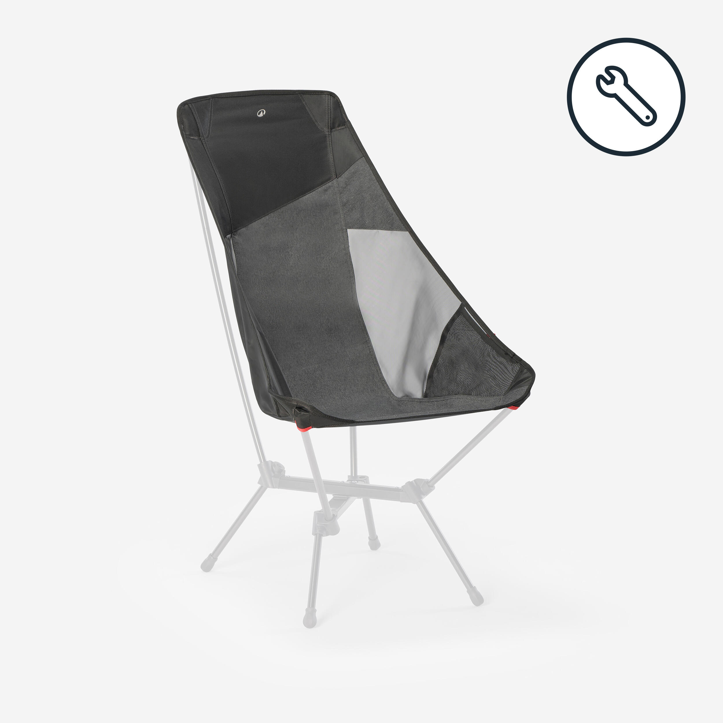 QUECHUA seat - spare part for the 500 L low chair