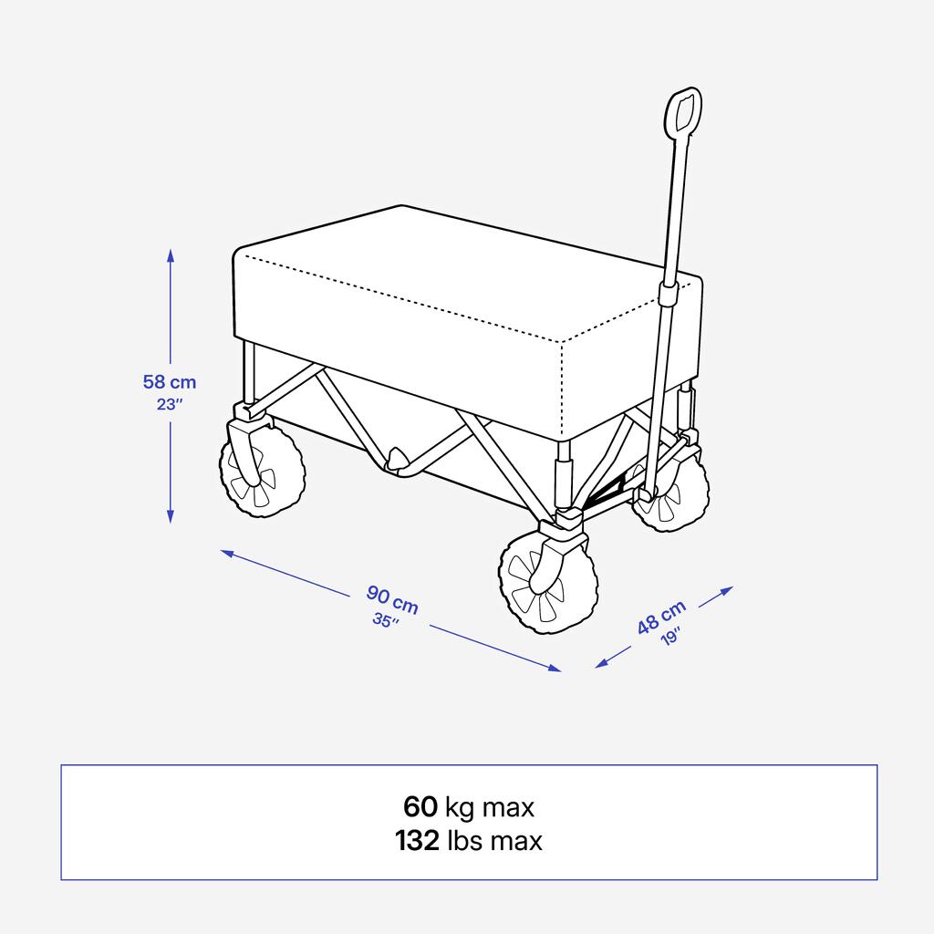 Transportna kolica za opremu za kampovanje All Road Trolley