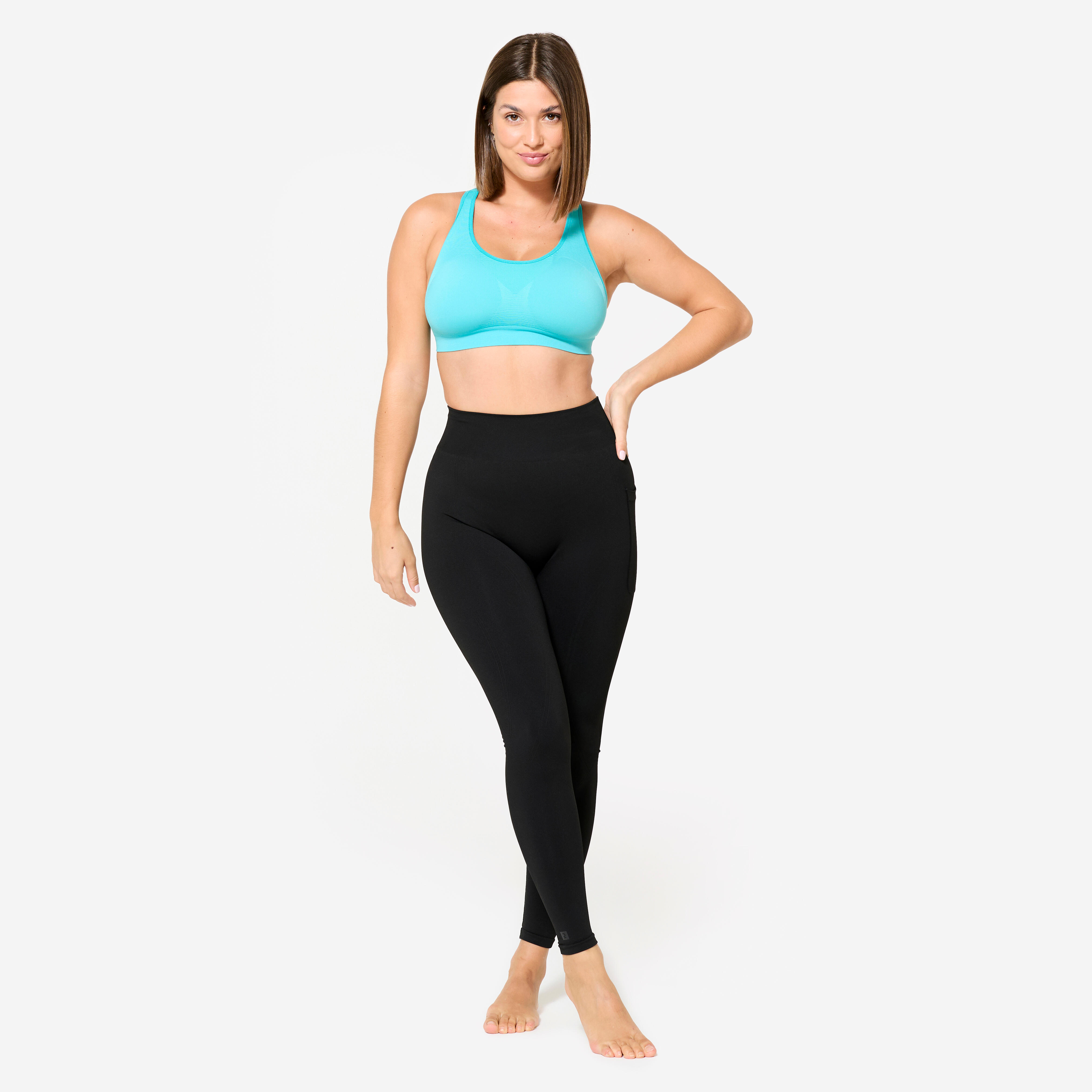 Brassière De Sport Femme GymxPro - Dos Nageur, Maintien Moyen/fort, Sans Coutures, Modèle Noma
