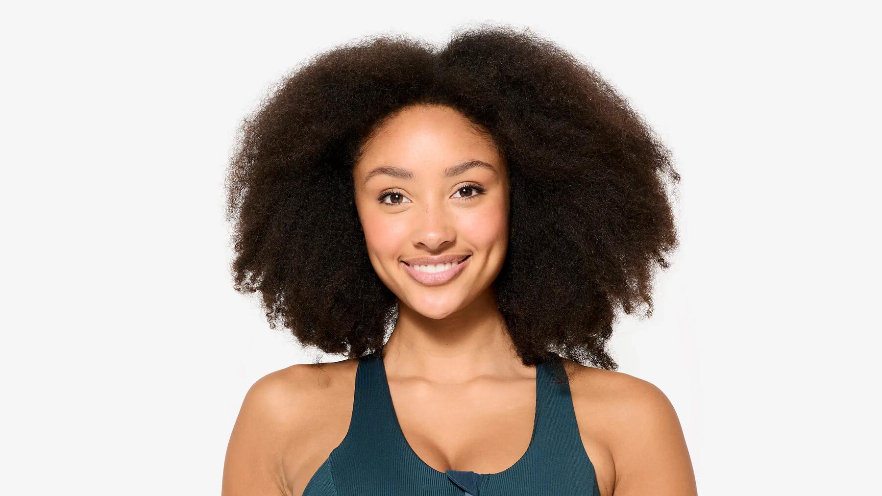 woman wearing a sports bra