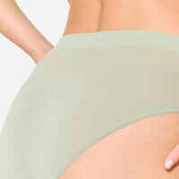 Women's Seamless Knickers Three-Pack - Black/Pink/Sage