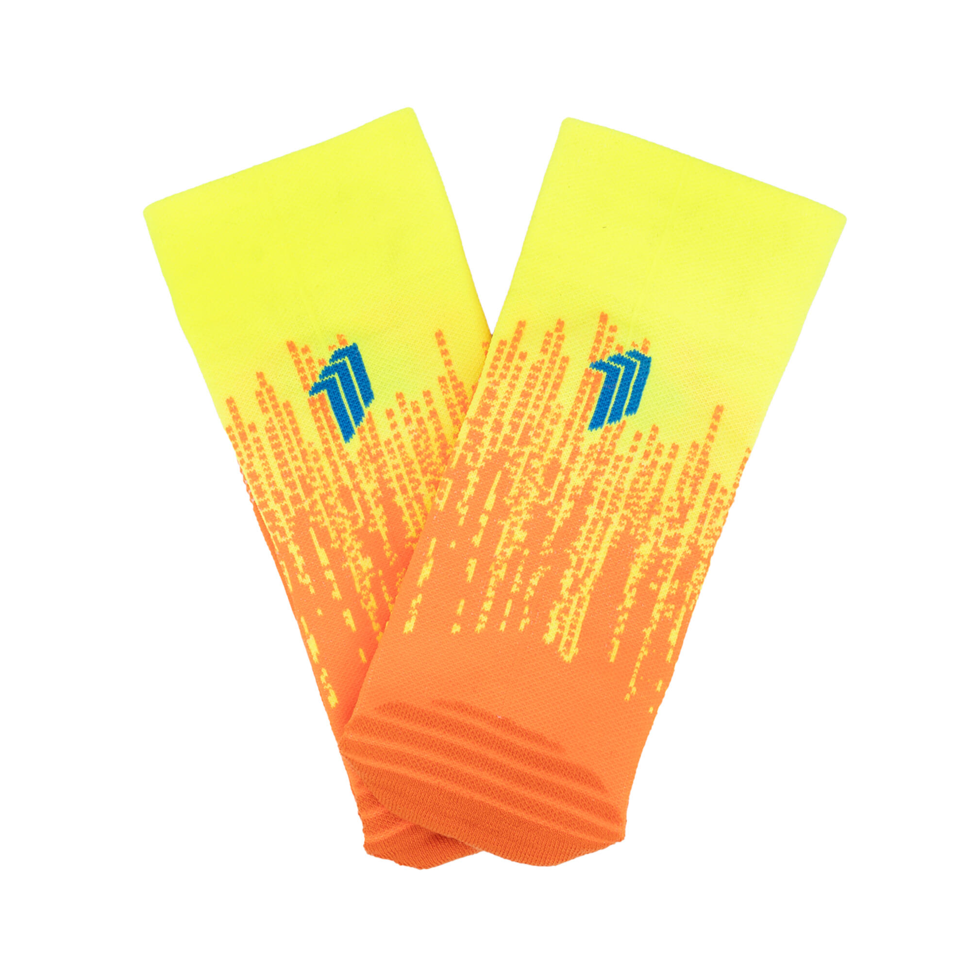 Calcetines de running Sporcks Waterfalll Amarillos 2/2