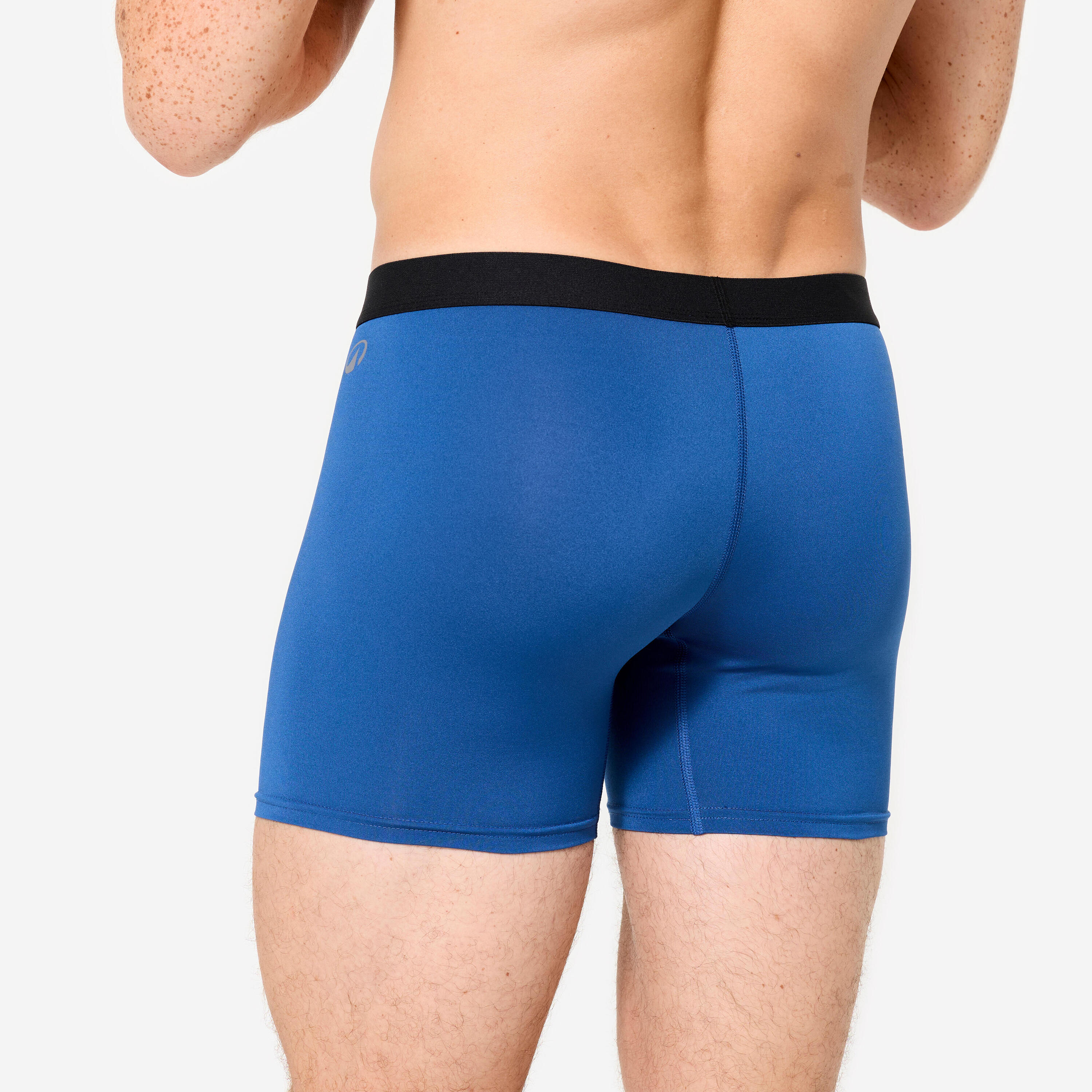 Boxers Respiráveis de Desporto em Microfibra Homem Azul-escuro/Azul/Caqui x3 7/12
