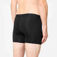 Men's breathable microfibre boxers - Black