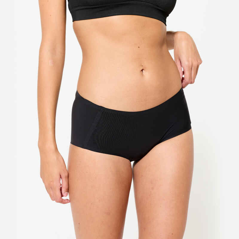 Women's Second Skin Boxers - Black