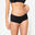 Boxer effet seconde peau Femme - Noir