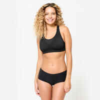 Women's Second Skin Boxers - Black